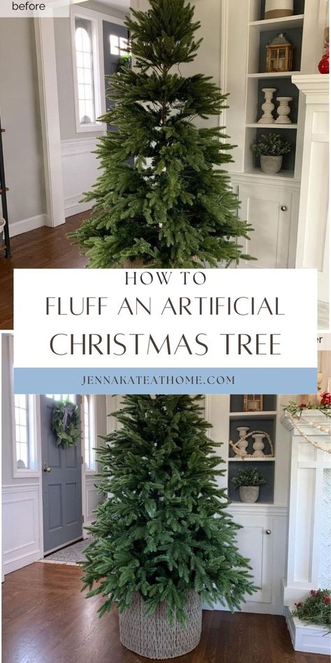 Christmas Tree Outside, How To Make Trees, Cheap Christmas Trees, Full Christmas Tree, Best Artificial Christmas Trees, Fake Christmas Trees, Hygge Christmas, Christmas Decorations Cheap, How To Make Christmas Tree