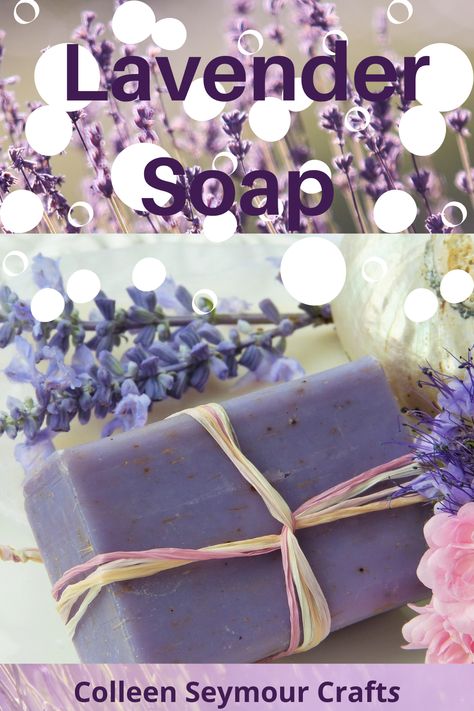 Handmade Lavender Soap, Lavender Soap, Handmade Soaps, Bath Salts, Soap Making, Lavender, Soap