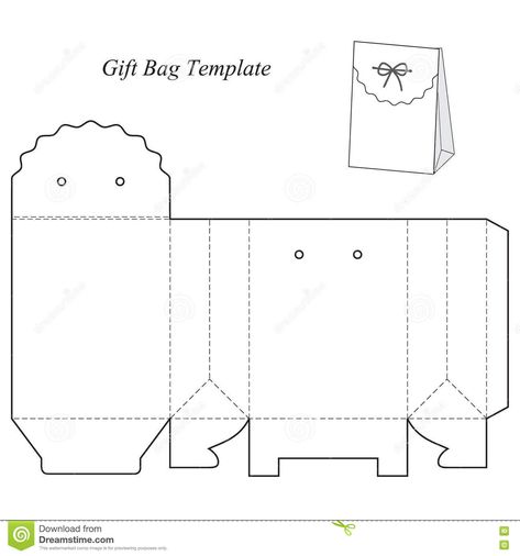 Gift Box Template Printable, Gift Bag Templates, Printable Gift Bags, Box Template Printable, Wedding Favor Gift Bags, Paper Toys Template, Butterfly Template, Manual Work, Gift Box Template