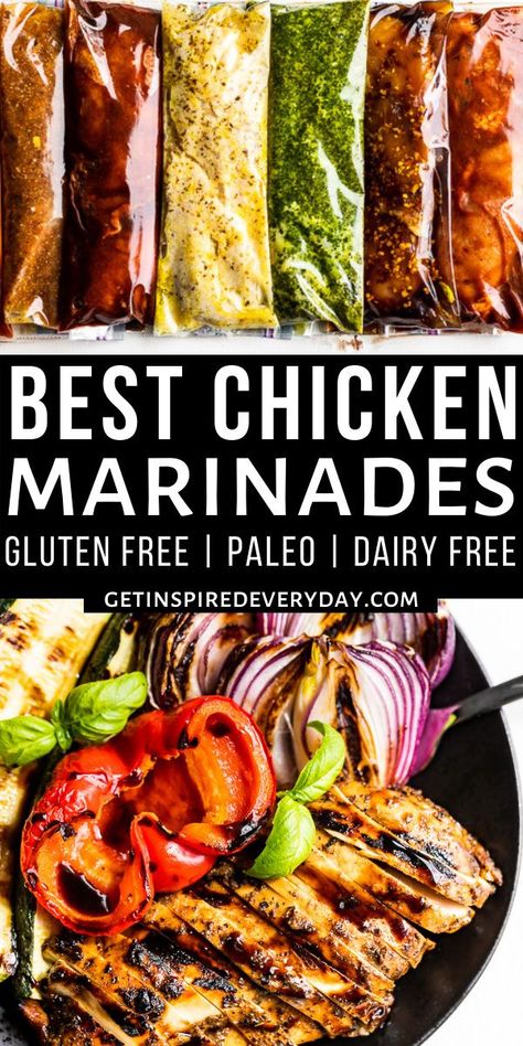 Best Chicken Marinades, Baked Chicken Marinade, Healthy Chicken Marinade, Best Chicken Marinade, Grilled Chicken Marinade, Chicken Marinade Recipes, Gluten Free Soy Sauce, Chicken Marinade, Marinade Recipes