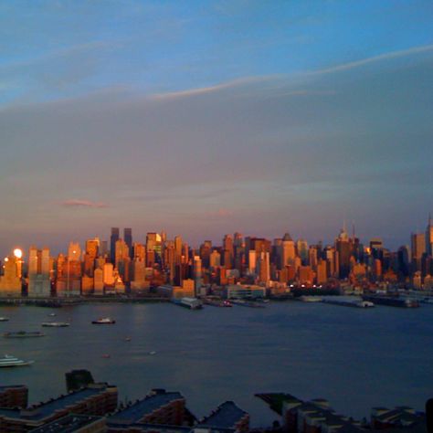 Weehawken, NJ. Missing this view & so much more. Weehawken New Jersey, New Brunswick, Places Ive Been, New Jersey, New York Skyline, New York, Collage, Travel