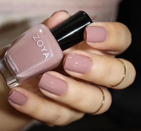 Best Drugstore Nail Polish, Drugstore Nail Polish, Mauve Nails, Zoya Nail, Zoya Nail Polish, Pink Nail Polish, Art Pastel, Nagel Inspo, Pink Nail