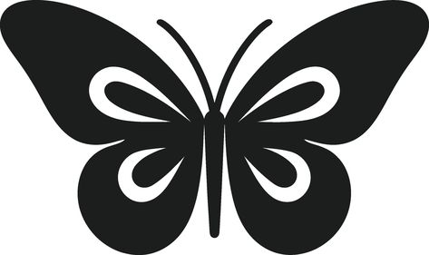 Elegant Elegance Black Butterfly Design Noir Charm Takes Wing Butterfly Symbol Butterfly Silhouette Templates, Beautiful Butterfly Images, Butterfly Symbol, Butterfly Place, Wing Butterfly, Butterfly Silhouette, Stencil Decor, Silhouette Template, Butterfly Images