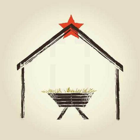 A drawing of the manger and star of bethlehem. Purchase this and thousands of other faith based items on Lightstock.com Bethlaham Star, Manger Drawing, Star Of Bethlehem, Pottery Ideas, Bethlehem, Christmas Wrapping Paper, Faith Based, Christmas Wrapping, A Drawing