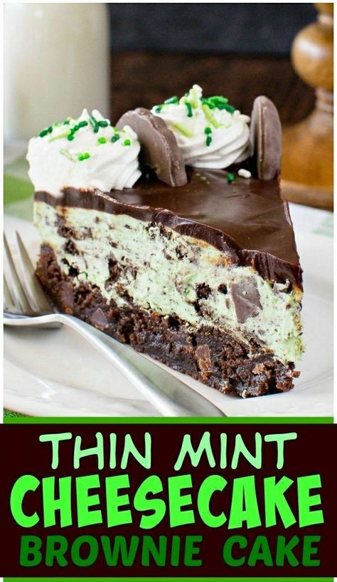 Mint Desserts, Mint Cheesecake, Cake Brownie, Cheesecake Brownie, Brownie Cheesecake, Torte Cupcake, Homemade Brownies, Cheesecake Desserts, Brownie Cake