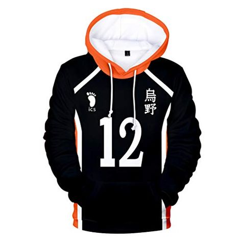 Meelanz Hoodie Japanese Anime Cosplay Costume Sport Clothing Meelanz Volleyball Hoodies, Haikyuu Hoodie, Haikyuu Merch, Hoodie Merch, Haikyuu Cosplay, Daichi Sawamura, Hinata Cosplay, Harajuku Clothes, Anime Haikyuu