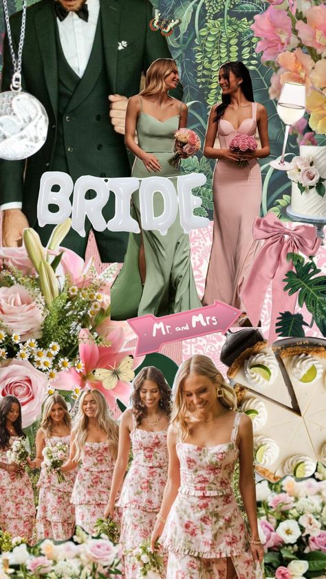 #wedding #pink #green #floral #flowers Pink And Green Wedding Decor, Wedding Green And Pink, Green And Pink Wedding Theme, Emerald Green And Pink Wedding, Pink And Green Wedding Theme, Pink And Green Wedding, Beach Wedding Pink, Forest Green Wedding, Dark Green Wedding