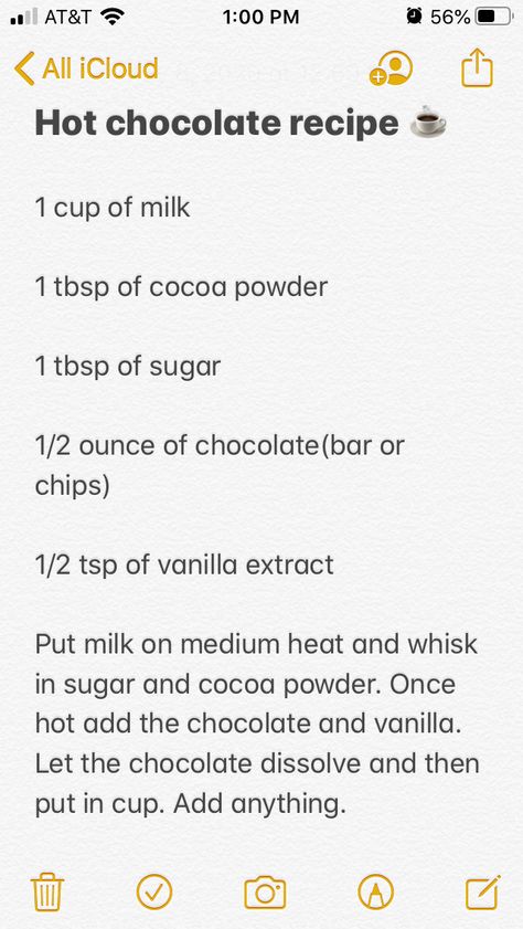 Creamy and thick hot chocolate! #recipe #hotchocolate #hotcocoa #christmas #christmasrecipes #easyhotchocolate #easyrecipe #chocolate How To Make Good Hot Chocolate, How To Make Milk Chocolate Homemade, Hotchocolate Homemade Recipe, How To Make Homemade Hot Chocolate, Hot Chocolate Recipes With Cocoa Powder, How To Make Hot Chocolate, Hotchocolate Homemade, Thick Hot Chocolate Recipe, Easy Hot Chocolate Recipe