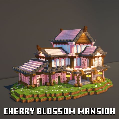 Minecraft Cherry Blossom Mansion Tutorial
#minecraft #minecrafttutorial #minecrafthouse Cherry Kitchen Minecraft, Minecraft Anime Builds, Japanese Houses Traditional, Cherry Blossom Builds, Minecraft Desert Builds, Deco Minecraft, Minecraft Staircase, Mc Houses, Minecraft Cherry Blossom