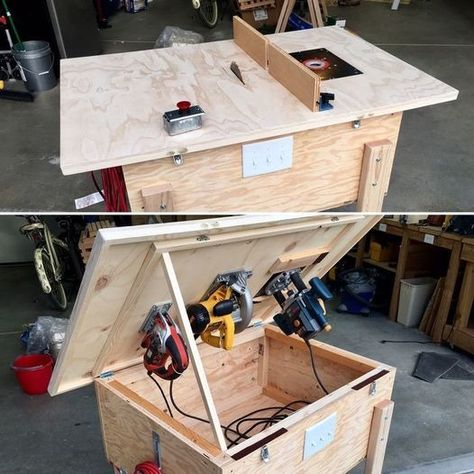 Diy Router Table, Saw Table, Diy Router, Diy Table Saw, Circular Saw Table, Homemade Tables, Diy End Tables, Diy Sofa Table, Diy Patio Furniture Cheap