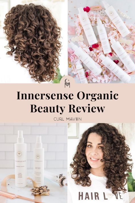 Innersense Hair Products, Curl Maven, Organic Curly Hair Products, Beauty Education, Curly Hair Dos, Curl Routine, Toxic Products, Vegan Hair Care, Shampoo For Curly Hair