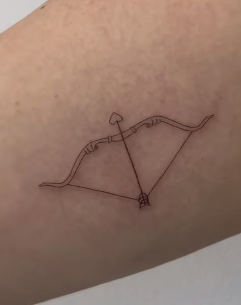 Taylor Swift Tattoo Fine Line, The Archer Tattoo Taylor Swift, The Archer Tattoo, Archer Tattoo, Pilot Tattoo, Taylor Swift Tattoo, The Archer, Cute Tiny Tattoos, Tattoo Project