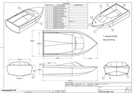 3m or 3.4m SCRIMJET jet boat plans | Trade Me Boat Template, Small Jet Boats, Rc Boats Plans, Free Boat Plans, Wood Boat Plans, Plywood Boat, Radio Controlled Boats, Jet Boat, Build Your Own Boat