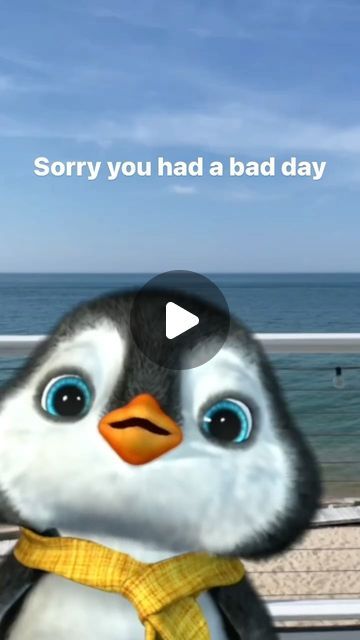 Puff Puff shared a post on Instagram: "🏅🏆 • • • #badday #feelbetter #winner #cheeryouup #cuteanimals #penguin". Follow their account to see 108 posts. Funny Talking, Funny Penguin, Funny Animals With Captions, Dancing Animals, Penguins Funny, Puff Puff, Cheer You Up, Having A Bad Day, Bad Day