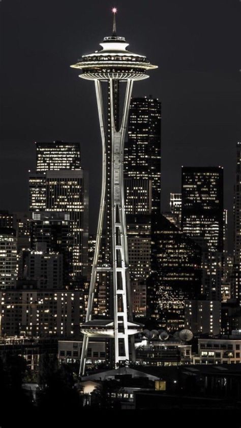 Seattle Space Needle Seattle Aesthetic, Seattle Space Needle, Space Needle Seattle, Rain Poncho, Space Needle, London Travel, Seattle, Washington, Portfolio