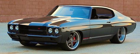 70 Chevelle Resto-Mod Is Back In Black A240815 70 Chevelle, Resto Mod, Chevy Chevelle Ss, 1970 Chevelle, Roadster Shop, Chevy Girl, Chevy Chevelle, High Performance Cars, Old School Cars