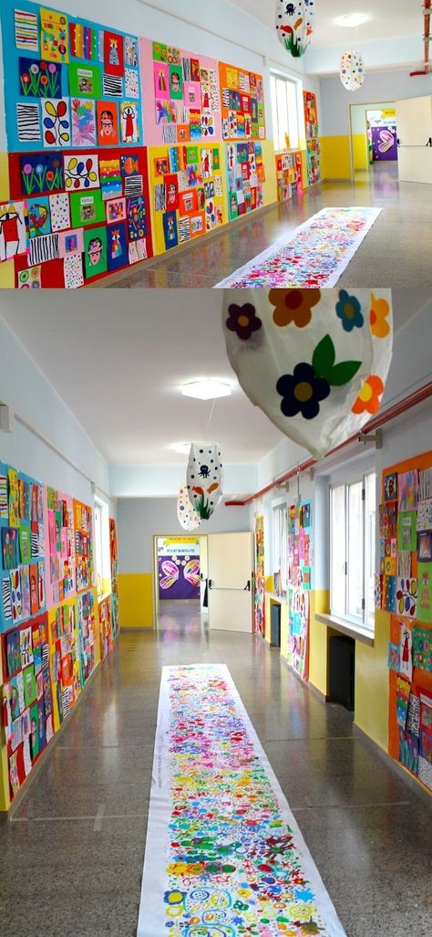 Art Gallery Preschool, School Art Gallery, School Exhibition, معرض فني, Art Activities For Toddlers, Art Curriculum, Art Corner, Arte Inspo, Night Art