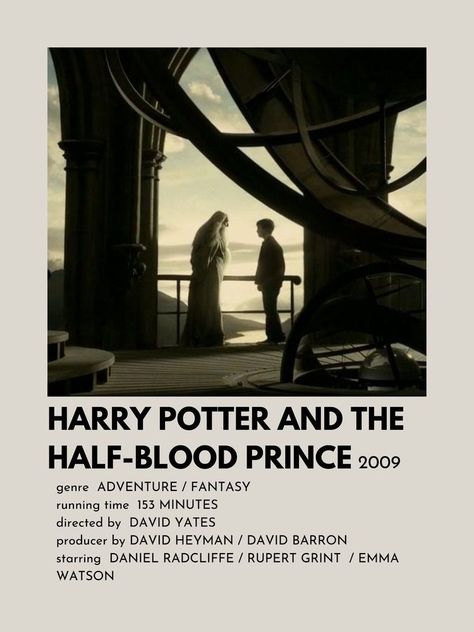 Posters Harry Potter, Harry Potter Half Blood Prince, Prince Poster, Harry Potter 6, Cover Harry Potter, Half Blood Prince, Harry Potter Poster, Movie Wall, Iconic Movie Posters