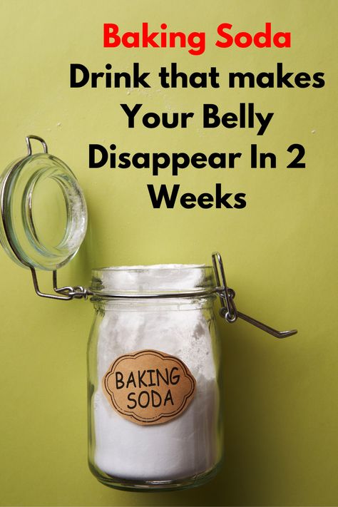 Baking Soda Drink that makes Your Belly Disappear In 2 Weeks Baking Soda For Weight Loose, Baking Soda Drink For Fat Loss, Baking Soda Detox Drink, Baking Soda Drink, Drinking Baking Soda, Baking Soda Coconut Oil, Soda Drink, Soda Drinks, Soda Recipe