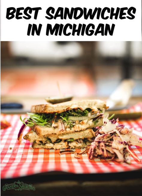 Summer is the best time to grab a sandwich. Check out these great sandwich shops in Northern Mcihigan. Resep Sandwich, Chicken Salad Sandwich Recipe, Pimento Cheese Recipes, Grill Cheese Sandwich Recipes, Cheese Sandwich Recipes, Queso Fundido, Grilled Cheese Recipes, Chicken Salad Sandwich, Coleslaw Recipe