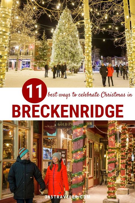 Colorado Christmas Towns, Keystone Colorado Christmas, Christmas In Breckenridge Co, Christmas In Durango Colorado, Packing For Breckenridge Colorado, Colorado At Christmas, What To Do In Breckenridge Colorado, Georgetown Colorado Christmas, Colorado Christmas Vacation