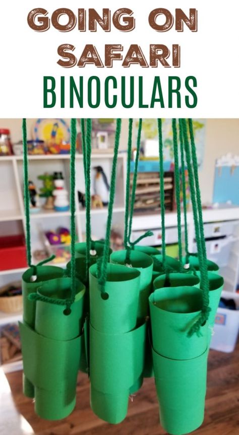 Outdoor Preschool Lessons, Preschool Crafts Wild Animals, Jungle Week Activities, Habitat Theme Preschool, Orangutan Activities For Preschool, Jungle Animal Theme Preschool, Safari Binoculars Craft, Science Animal Activities Preschool, Pre K Jungle Crafts