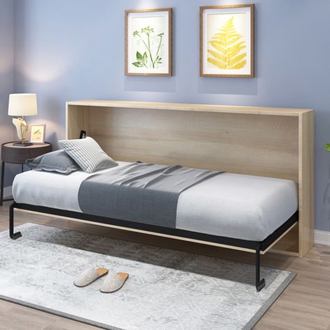 2018 Hottest China Factory Metal Frame Folding Bed Single Hidden Bed Wall Bed - Buy Folding Bed,Single Bed,Hidden Bed Product on Alibaba.com Living Room And Bedroom In One Space, Concealed Bed, Folding Single Bed, Wall Folding Bed, Murphy Bed Kits, Fold Up Beds, Fold Down Beds, Folding Guest Bed, Space Saving Furniture Bedroom