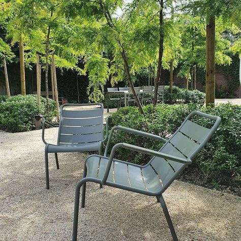 Low Armchair, Gardens In Paris, Backyard Chairs, Aluminium Outdoor Furniture, Luxembourg Gardens, Indoor Outdoor Furniture, Outdoor Armchair, Outdoor Furniture Collections, Garden Sofa