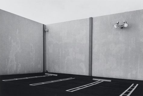 Lewis Baltz, South Corner, Parking Area, 23831 El Toro Road, El Toro, from the portfolio The New Industrial Parks near Irvine, California, 1974 Lewis Baltz, New Topographics, Nursery Supplies, Parking Area, Irvine California, San Francisco Museums, Industrial Park, Artist Models, Documentary Photography