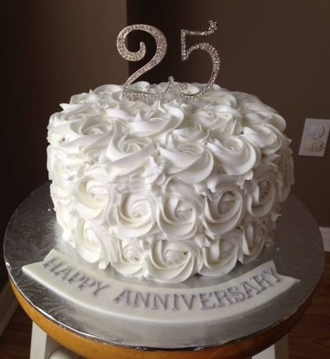 25th Marriage Anniversary Cake, Silver Jubilee Anniversary Ideas Indian, 25th Anniversary Cake Designs, 25 Wedding Anniversary Cakes, 25 Th Anniversary Cake, 25th Anniversary Cake Ideas, Silver Anniversary Cake, 25th Wedding Anniversary Decorations, Aka Party