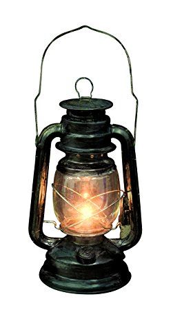 Rustic Old Fashioned Light Up Lantern Old Lanterns, Retro Lampe, Halloween Lanterns, Incandescent Light Bulb, Old Lamps, Vintage Lanterns, Scary Halloween Decorations, Metal Lanterns, Kerosene Lamp