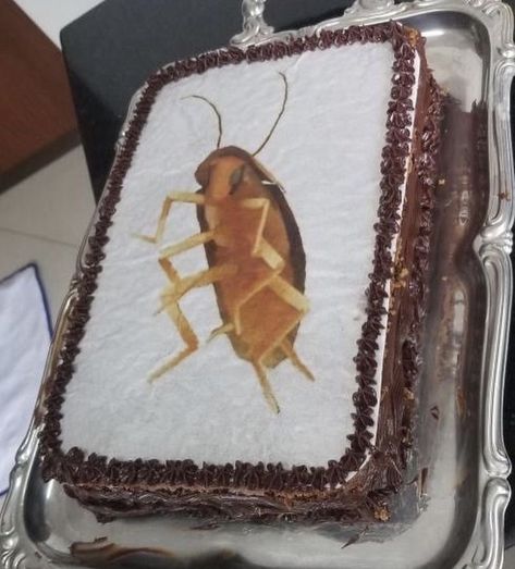 Cursed Bday Cake, Bday Cake Funny, Ugly Birthday Cakes, Anime Birthday Cake, Cake Designs Funny, Weird Cakes, Cursed Cakes, Goofy Cake, Ugly Cakes