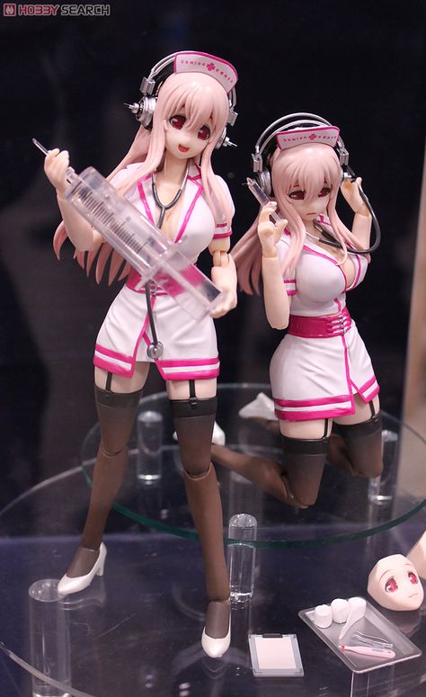 Super Sonico Figurines, Super Sonico, Kawaii Core, Anime Figurines, Figure Poses, Anime Dolls, Pretty Dolls, Anime Figures, Cute Dolls