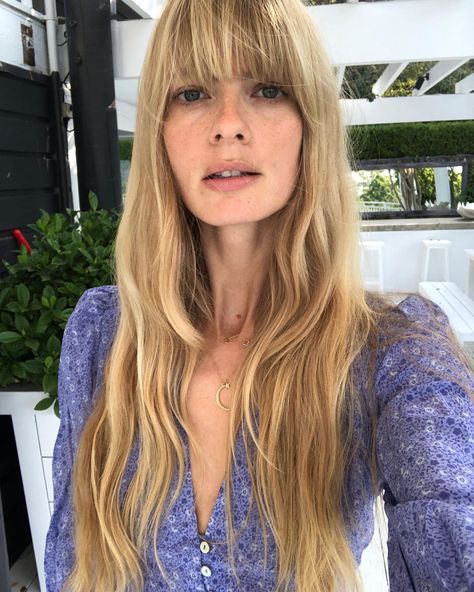 Julia Stegner, Future Girlfriend, White Walker, Makeup For Blondes, Slowly But Surely, Hair Day, Hair Inspo, Hair Inspiration, Bangs