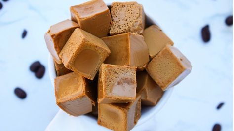 These energizing coffee gummies are perfect to eat pre-workout! It’s low in sugar and made with Further Food’s Premium Gelatin Powder! Coffee Gummies, Gelatin Powder, Gummies Recipe, Gelatin Recipes, Butter Coffee, Soft Candy, Healthy Coffee, Primal Recipes, Keto Fat