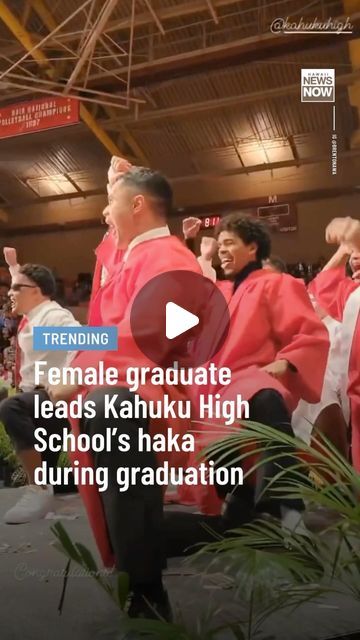 Hawaii News Now on Instagram: "High schools have their graduation traditions, like performing a class song and wrapping up the ceremony with the alma mater.

At Kahuku High School’s graduation, performing the haka is a tradition, but this year’s performance was a special one.

For the first time, the haka was led by a female graduate.

That’s Alesha Galeai. She said she learned this version of the haka the day of graduation.

So awesome! And congratulations to these graduates!

#HNN" Graduation Traditions, What Is Culture, High Schools, Special One, Alma Mater, She Said, A Class, Hawaii, High School