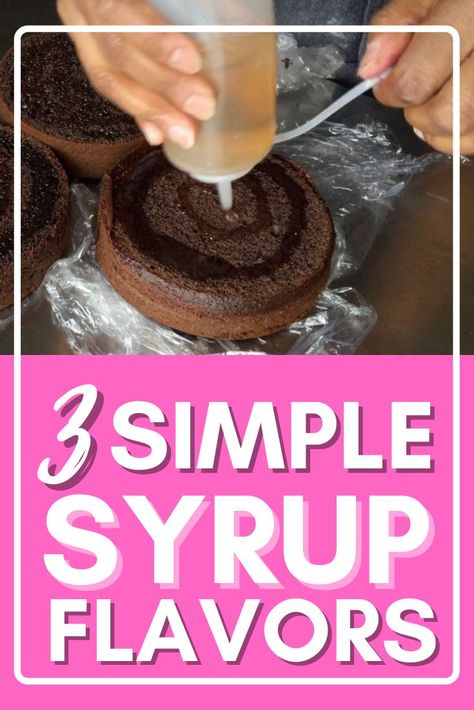 Chocolate Cake Soak Syrup, Coconut Simple Syrup For Cake, Cake Moistening Syrup Recipe, Syrup To Moisten Cake, How To Make A Cake Moist Tips, How To Make Simple Syrup For Cakes, Vanilla Simple Syrup Recipe For Cake, Rum Simple Syrup For Cakes, Simple Syrup For Chocolate Cake