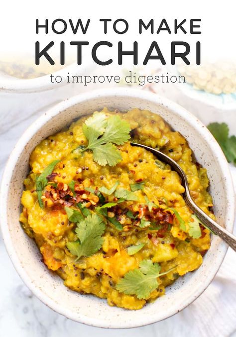 Adaptogen Recipes, Kitchari Recipe, Desi Khana, Ayurveda Recipes, Heal Your Gut, Gut Healing Recipes, Ayurvedic Recipes, Simply Quinoa, Healing Recipes