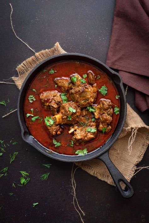 Best Mutton Curry or Lamb Curry -  One of the finest Indian meat gravy recipes you should not miss to try it out. It's easy, fuss free and uniquely delicious. Serve it with hot steamed rice or phulkas, parathas or naan, jeera pulao or peas pulao. #Recipe #Instant Pot #HowToMake #Indian #Photography #Lamb #Mutton #Curry Mutton Curry Photography, Mutton Recipes Indian Gravy, Mutton Curry Indian, Indian Mutton Recipes, Peas Pulao, Mutton Masala, Meat Gravy, Lamb Curry Recipes, Goat Curry