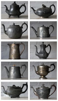 Farmhouse Style Kitchen Decor, Diy Farmhouse Kitchen Decor, Metal Teapot, Teapot Collection, Kitchen Objects, Farmhouse Kitchen Decor Ideas, Life Drawing Reference, Props Concept, Art Basics