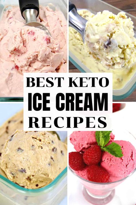 Ice Cream Calories, Keto Ice Cream Recipes, Low Carb Ice Cream Recipe, Keto Friendly Ice Cream, Sugar Free Ice Cream, Nice Cream Recipe, Avocado Ice Cream, Blueberry Ice Cream, Postre Keto