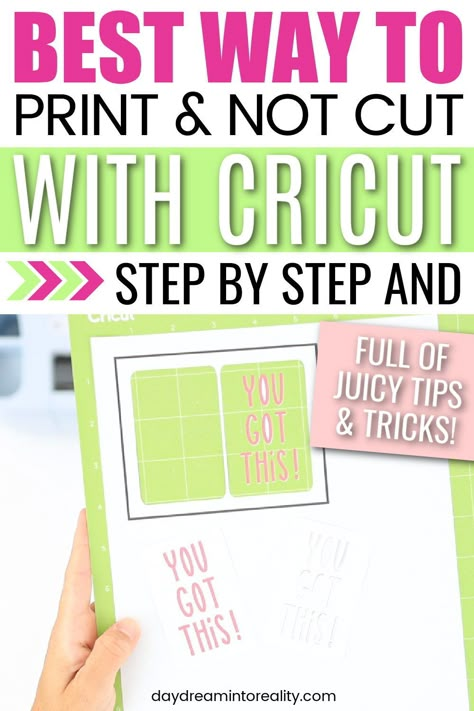 How To Print And Cut On Cricut, Cricut Tips And Tricks, Print And Cut Cricut, Cricut Expression Projects, Craft Cricut, Cricut Projects Easy, Cricut Explore Air Projects, Crafts Cricut, Cricut Help