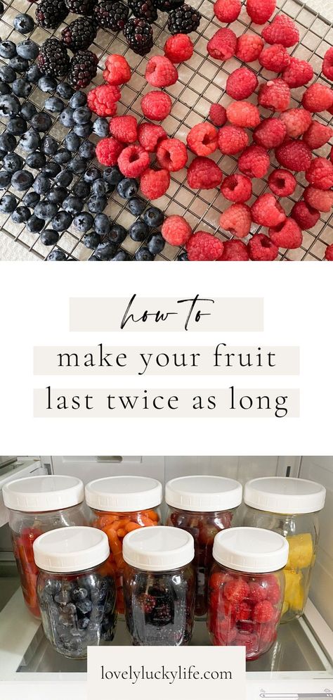 Washing Strawberries, How To Store Strawberries, Prevent Food Waste, Storing Fruit, Fruit And Veggies, Fruit And Vegetable Storage, Fruit Storage, Food Saver, Fresh Fruits And Vegetables