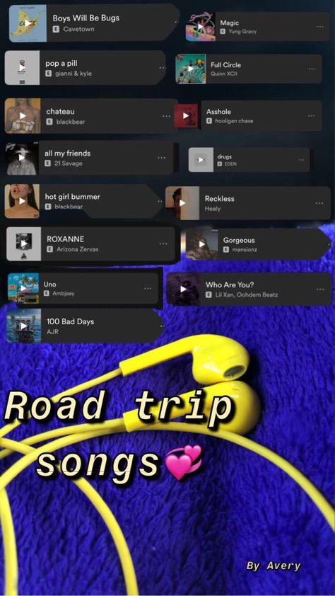 Roadtrip Songs, Trip Songs, Road Trip Songs, Carcase Iphone, Summer Songs Playlist, Travel Songs, Throwback Songs, Song Ideas, Breakup Songs