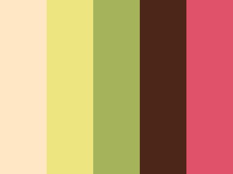 "Printemps" by thesapphirerose black, brown, cream, dark green, dark pink, green, green yellow, hot pink, khaki, olive Pink Green And Brown Color Palette, Yellow Pink Green Aesthetic, Pink Green And Brown Aesthetic, Pink And Green Color Pallet, Green Yellow Brown Color Palette, Pink Green Brown Aesthetic, Pink Green Brown Color Palette, Pink Brown Color Palette, Cute Pallete