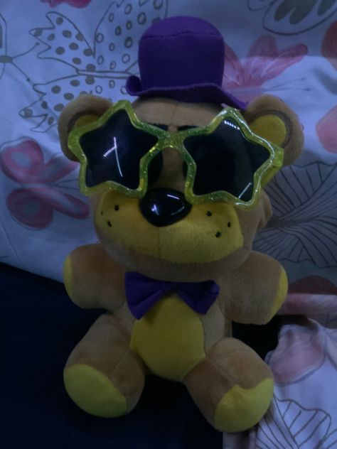 fredbear fnaf Fredbear Plush, Golden Freddy, My Son, Ideas Para, Bed, Purple