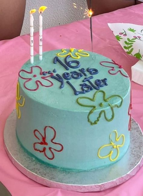 Basic Cakes Birthday, Birthday Cake For 16th Girl, Cake Ideas 16th Birthday Girl, Birthday Cake Ideas 13 Girl, 16 Boy Birthday Cake, Cake Ideas For 16th Birthday Girl, Simple Cake Ideas Birthday, 16 Cakes Birthday, Simple Sweet 16 Cakes