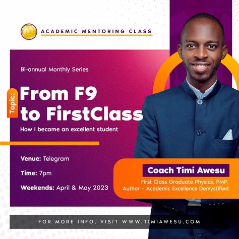 This is an online Training Flyer for academic trainings and academic coaching Academic Coaching, Online Training, First Class, Physics, Coaching, Train, Quick Saves