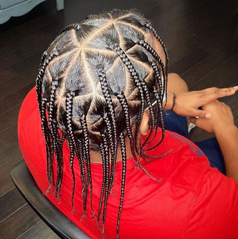 Triangle Part Braids, Boy Braid Styles, Boy Braids, Triangle Braids, Boy Braids Hairstyles, Men Braids, Cute Toddler Hairstyles, Cornrow Hairstyles For Men