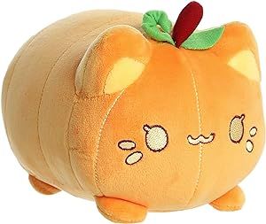 Aurora® Spooky Tasty Peach® Pumpkin Meowchi Stuffed Animal - Bright & Colorful Design - Showpiece Plush - Orange 7 Inches Tasty Peach, Kawaii Culture, Cute Squishies, Autumn Magic, Small Pumpkins, Cuddle Buddy, Kawaii Plush, Kawaii Plushies, Trick Or Treat Bags